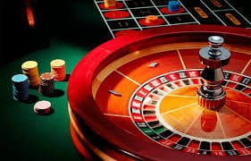 Live European Roulette wheel and betting table on hongkong siang